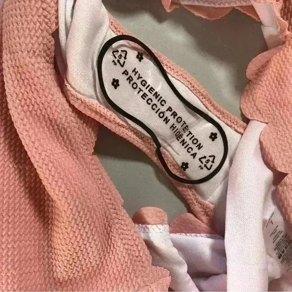 Bikini Women Push-Up Padded Bikini High Waisted Swimsuits Pink Size Large NWOT - Picture 5 of 9